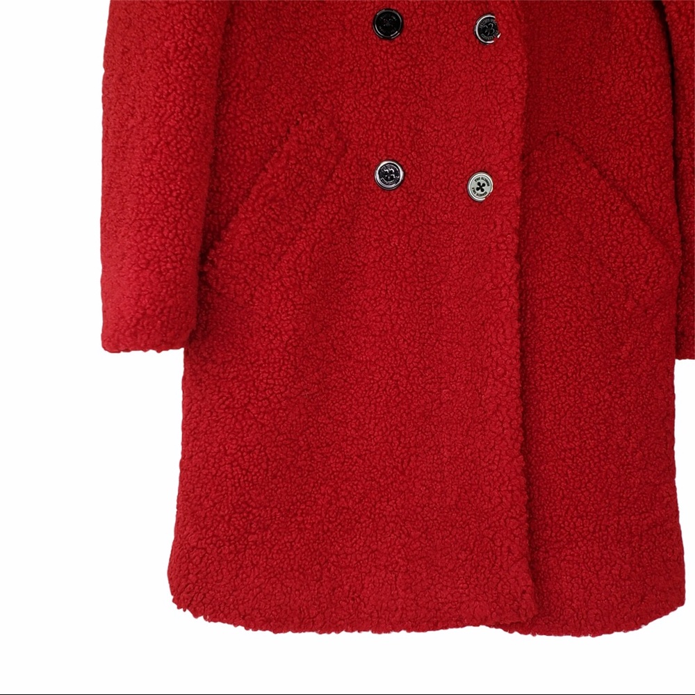 Kenneth Cole NY Sherpa Teddy Bear Coat  NWT - Picture 7 of 13